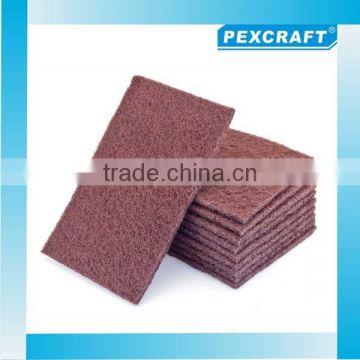 150x230mm, Maroon Non-woven hand pad