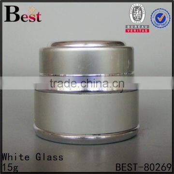 Green Gold Silver Aluminium Cream Jars for Cosmetic Mini Small 5g 10g 15g Aluminum Jar With Metal Aluminum Cap photo-3