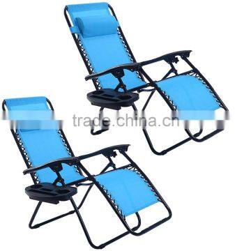 Classic Steel Tube Folding Adjustable Zero Gravity Chair photo-5
