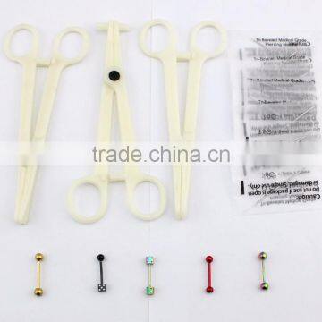 Ear Lip Navel Tongue Body Pierce Forcep Septum Nose