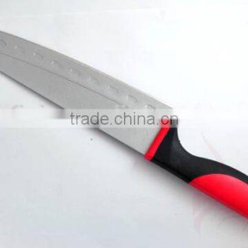 Japanese Stainless Steel 420J2 Non-Stick Coating Blade Soft Grip Kitchen Chef Knife