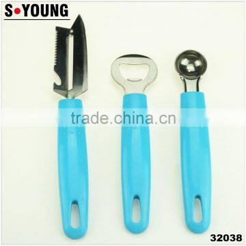 32038 Kitchen Gadget Kitchen Tool Grater Peeler Bottle Opener Ice Cream Spoon photo-2