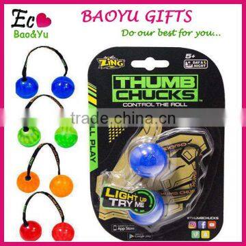 New Fidget Toys Begleri Thumb Chucks Finger Yoyo Anti Stress Toy yoyo Ball Glow In The Dark