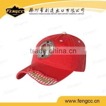Customized Label Patch Cotton 6 Panel custom Baseball caps