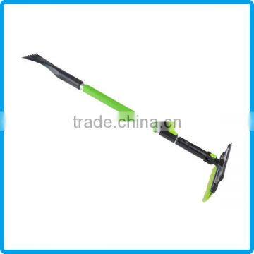 Rotatory brush head telescopic car snow brush