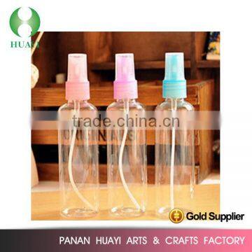 Latest design hot sale clear spray plastic bottle from china