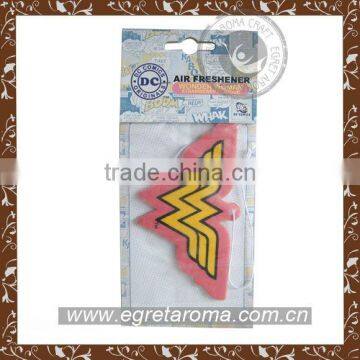 Custom Design Shape Hanging Cotton Paper Card for Promotional Gift Car Air Fresh photo-5