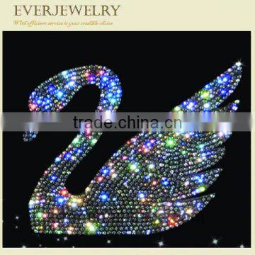 Glitter rhinestone sticker for car decoration