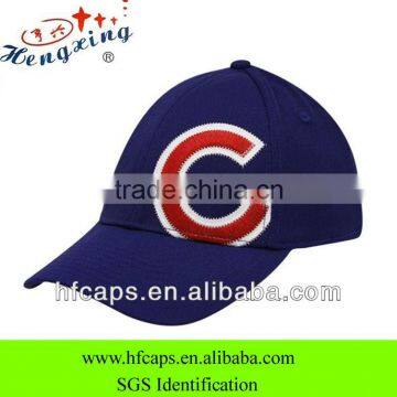 2013 ladies and mens blue 6 panels custom applique letter 3D embroidery baseball caps and hats