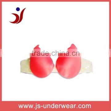 2014 js-807sexy ladies pink bra wothout straps from China Shantou Gurao factory(accept OEM)