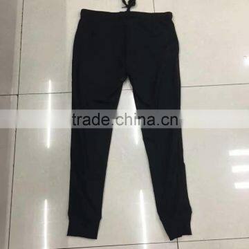 Women Fashion Print Black Slim Fit Sports Trousers photo-5