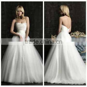 sweetheart bling ball gown revealing wedding dress pattern