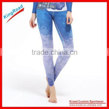 2016 fashion girls/womens in tight running pants with OEM service