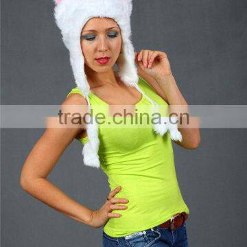 Durable Hot Selling Keep Warm Wool Felt Animal Hood Hats for Adults