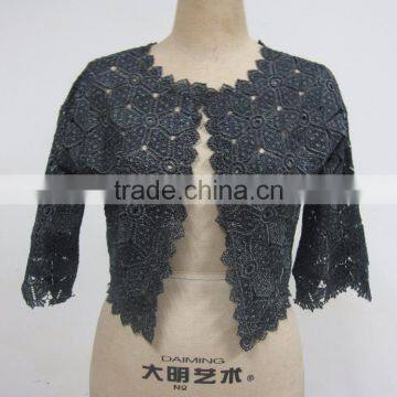 Garment Manufacturer Ladies Crochet Fashion Long Sleeve Top photo-2