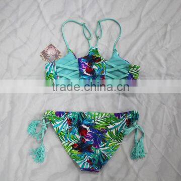 Factory Cheap Price Top and Bottom Swimsuits Classic Fashion Bikinis photo-3