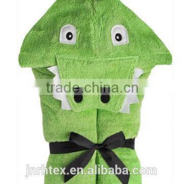 Custom Animal Design Baby Hooded Towel Poncho photo-3