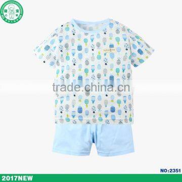 2017 Summer Fashion Cute Short Sleeve Baby Clothing Sets photo-6