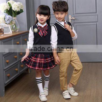 Custom Latest Design Kids School Clothes Sale Quality School Uniforms for Boys and Girls photo-2