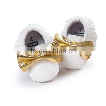 2 Colors Matching Pu Baby Moccasin, Colored Moccasins photo-6