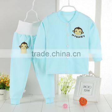 Wholesales Spring Autumn Cotton Printing Baby Clothes Set Wear photo-2
