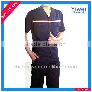 Short sleeves construction workwear overalls