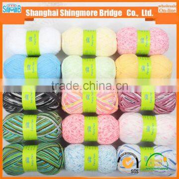 China Factory Wholesale 100 Acrylic Weaving Yarn for Hand Knitting With Low Price photo-6