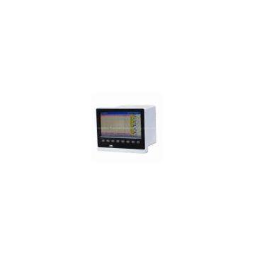 8-channel color paperless recorder with fixed point/program segment