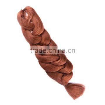 2016 Wholesale Cheap Colored Synthetic Braiding Hair, Jumbo Braiding Synthetic Hair, 165g Synthetic Crochet Braid Hair photo-6