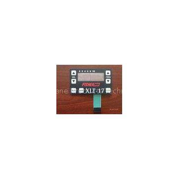 Black Membrane Switch Overlay Keyboard membrane switches connector