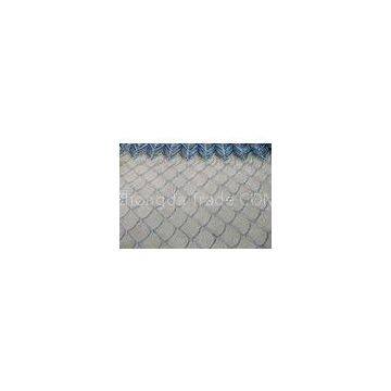 Woven Chain Link Fencing PVC Coated Iron Wire Mesh , 18#-7# Wire Dia