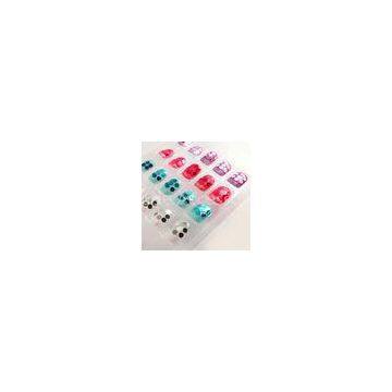 Fashionable Paillette Fake Fingernails Glitter Nail Tips For Women