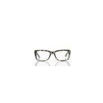 Ladies Cellulose Propionate Square Eyeglass Frames For Presbyopic Glasses , Comfortable