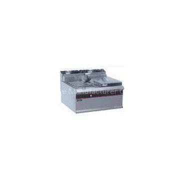 Electric Deep Fryer Equipment , Potato Chips Deep Fryer For Fast Food Shop