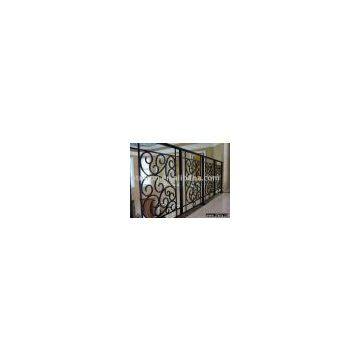 wrought iron balcony railing