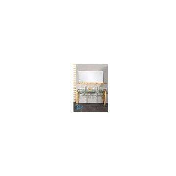 double glass basin