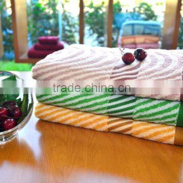 100% Cotton Jacquard Terry Towels