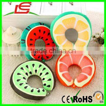 simulation watermelon fruit food U shape neckpillow