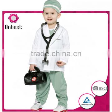 Onbest China manufacture cute beautiful children doctor costome halloween&carnival career costume for boys