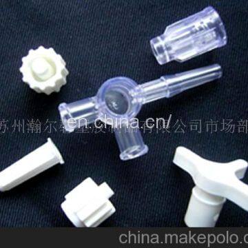 China Medical Plastic Injection Molding Maker for 3 Way Stop Cock With Male Female Luer Lock photo-2