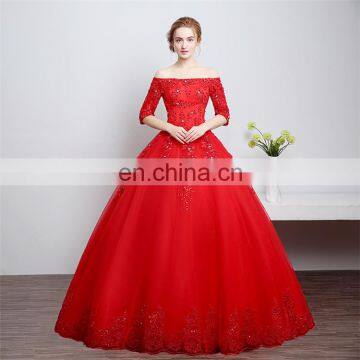 HS1602 Wholesale Price Under $100 Cheap Wedding Dress 2016 photo-5