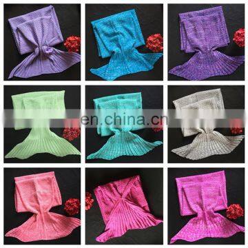 Mermaid tail blanket sell on alibaba