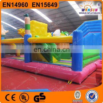 Newest Design Custom Popular Used Largest Inflatable Kids Amusement Park
