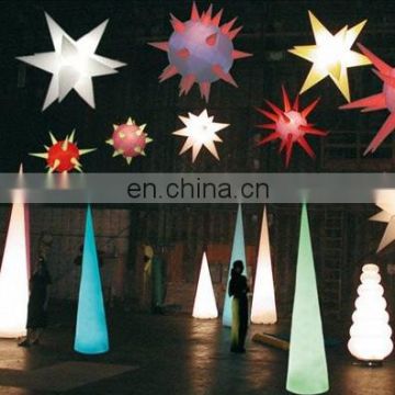 cheap advertising inflatable LED light star for party decoration