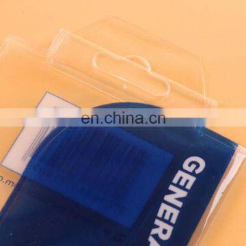 Custom Wholesale Clear Pvc Bag With Button High Quality Plastic Packaging Bag for Pen ,ruler photo-5