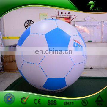 Giant Soccer Ball Replica Inflatable Foot Ball Custom LOGO Bounce LED Lighting Helium Balloons Advertising Decor photo-3