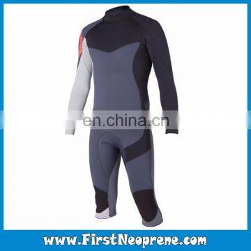 Waterproof Breathable 3/5MM Premium Neoprene CR Men Long Sleeve Thermal Shorty Diving Suit