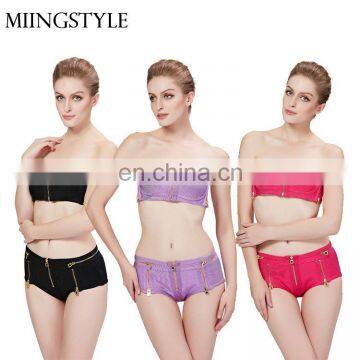 new arrival latest design sexy lady bikini , bandage tube top swimwear hot girl beachwear