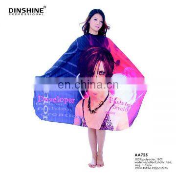 Professional Custom Printed Salon Cape for Hairdressing photo-5