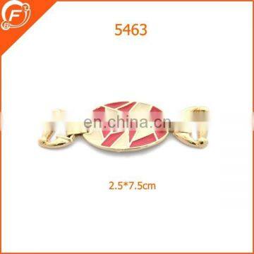 wholesale decorative metal bar trimmings bar for garment trims